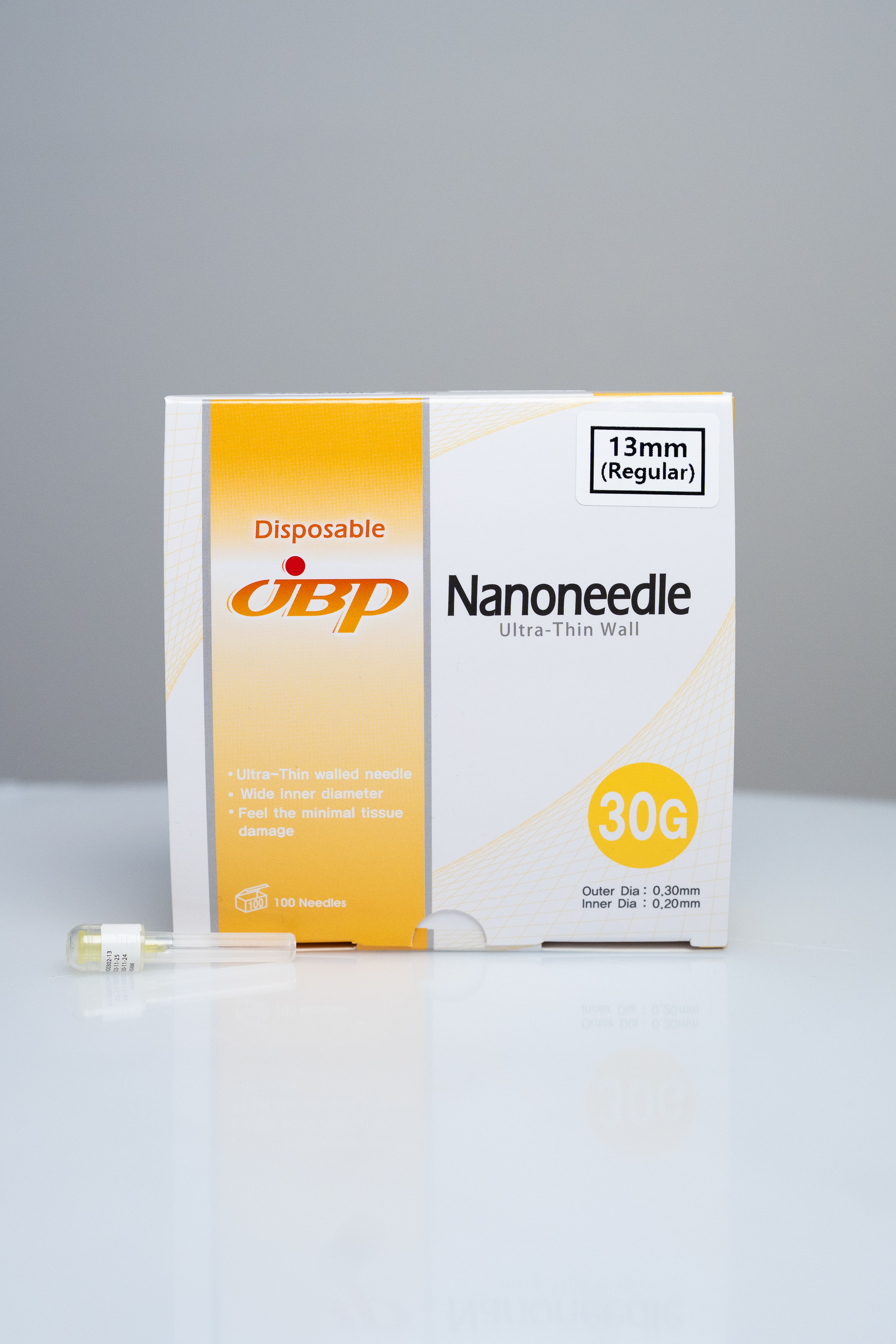 JBP NANO MESOTHERAPY NEEDLES   30G x 13 mm