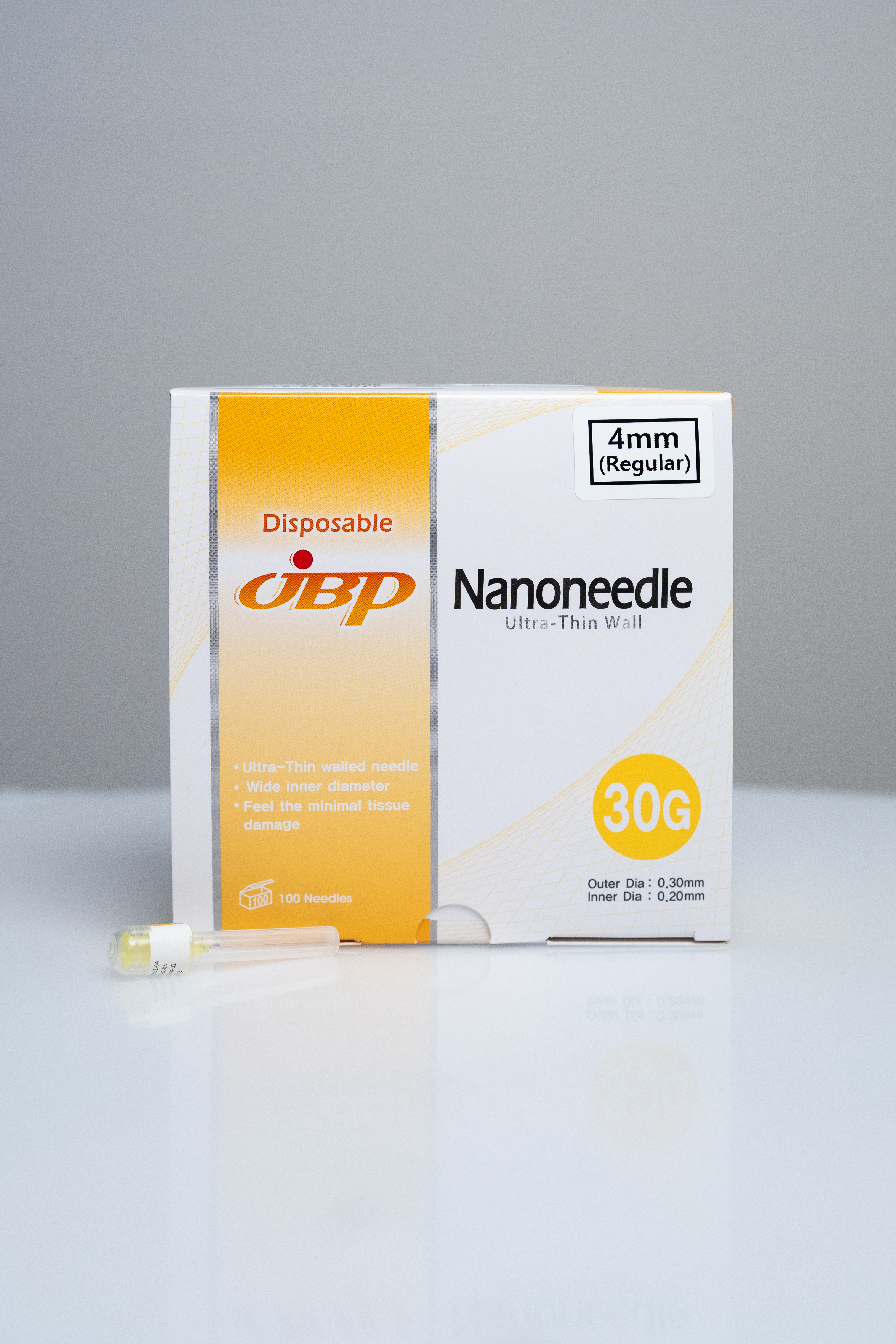 JBP NANO MESOTHERAPY NEEDLES   30G x 4 mm