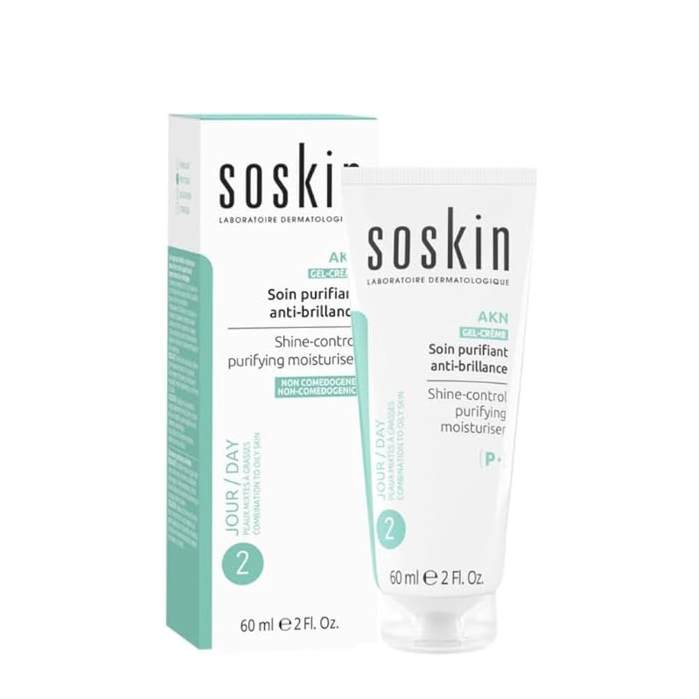 Soskin Shine-control moisturiser, 60 ml