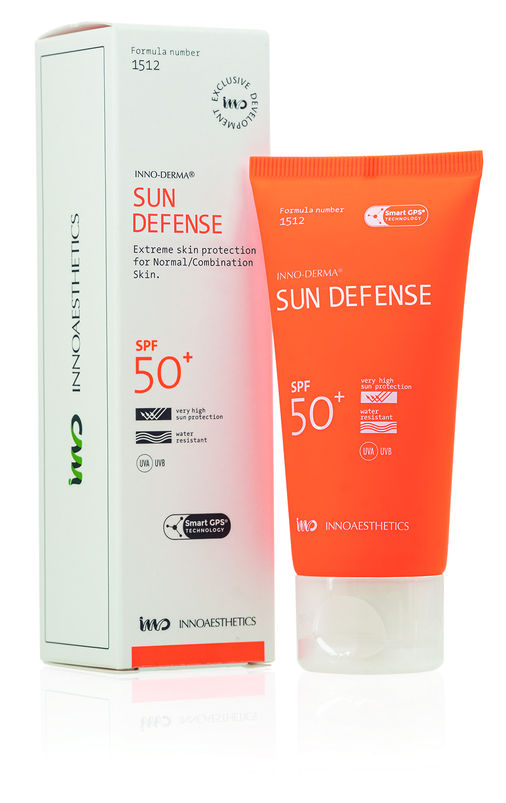 Inno-Derma Sunblock SPF 50+Uvb/Uva - Krém Proti Spálení s Ochranným Faktorem SPF 50 60 g