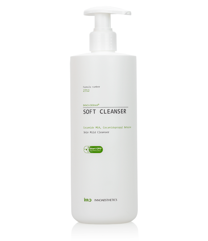 Inno-Derma Soft Cleanser - Šetrný Čistící Pleťový Gel 500 ml