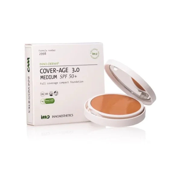 Inno- Epigen Coverage Uvp 50+ Medium - Krém-pudr s Matným Odstínem SPF 50 12 g