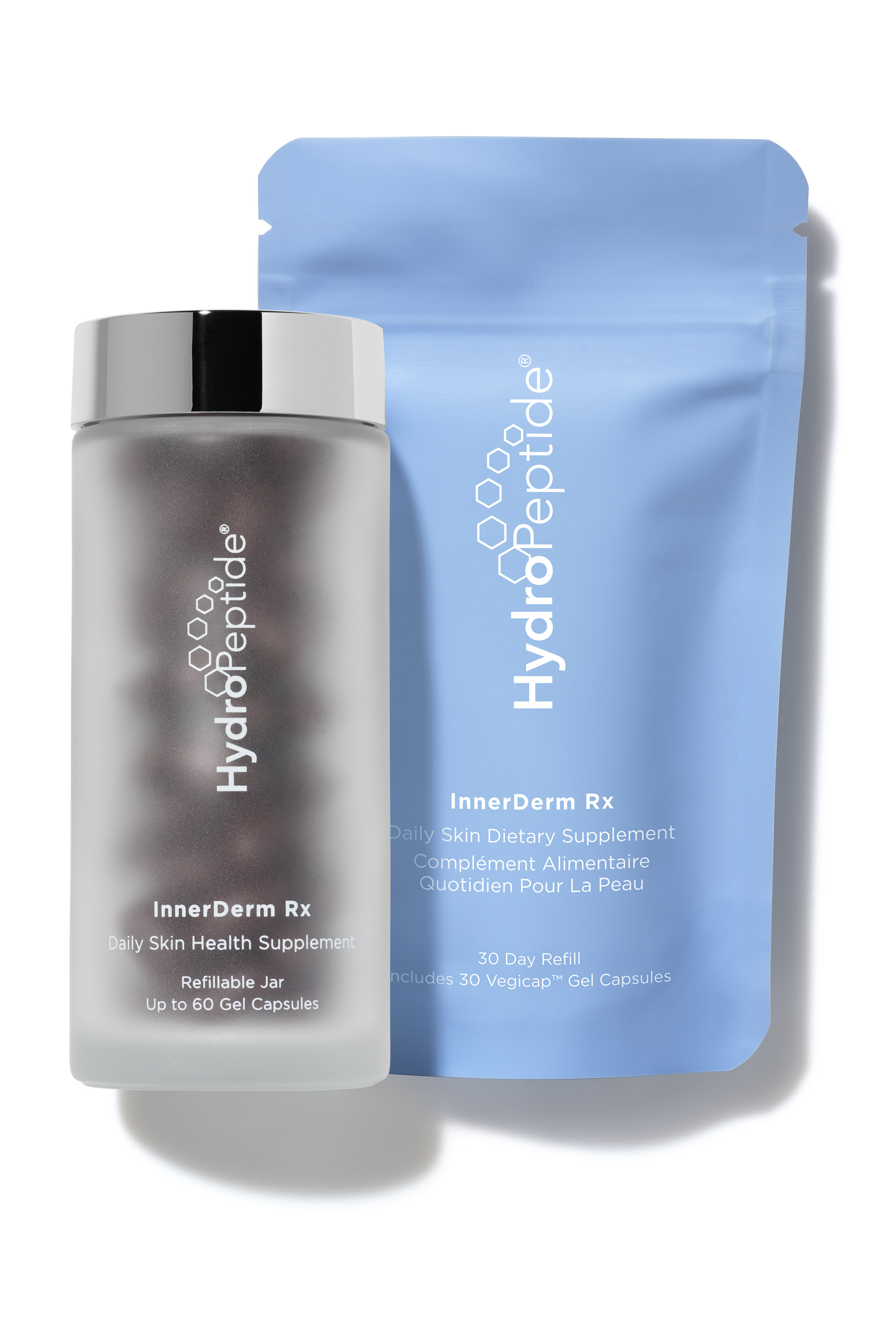 Hydrapeptide InnerDerm Rx Starter Kit - Doplněk Stravy pro Zářivou a Pružnou Pleť 1 ks