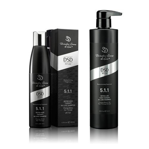 Dsd De Luxe Botox Hair Therapy De Luxe Shampoo 5.1.1 - Šampon na Suché a Poškozené Vlasy 200 ml