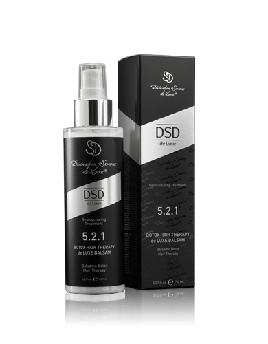 Dsd De Luxe Botox Hair Therapy De Luxe Balsam 5.2.1 - Balzám na Dehydratované a Poškozené Vlasy 150 ml