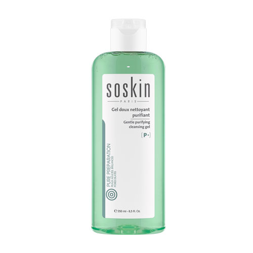 Soskin-Paris Gentle Purifying Cleansing Gel - Čistící Gel pro Mastnou a Smíšenou Pokožku 250 ml