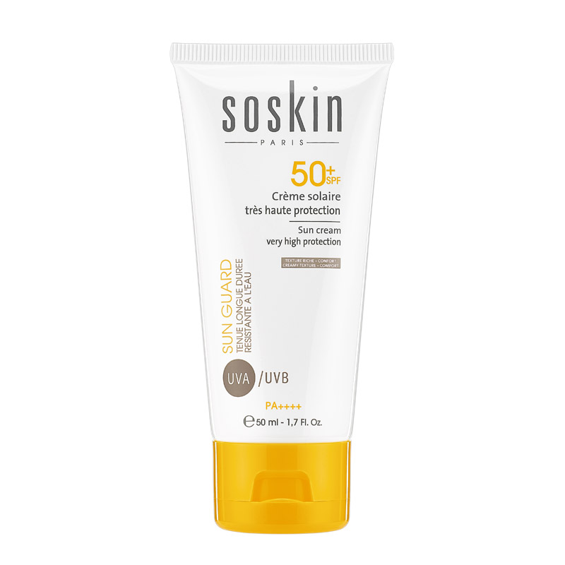 Soskin-Paris Sun Cream Very High Protection Spf 50 Dry Skin - Ochranný Krém pro Suchou Pokožku SPF 50 50 ml
