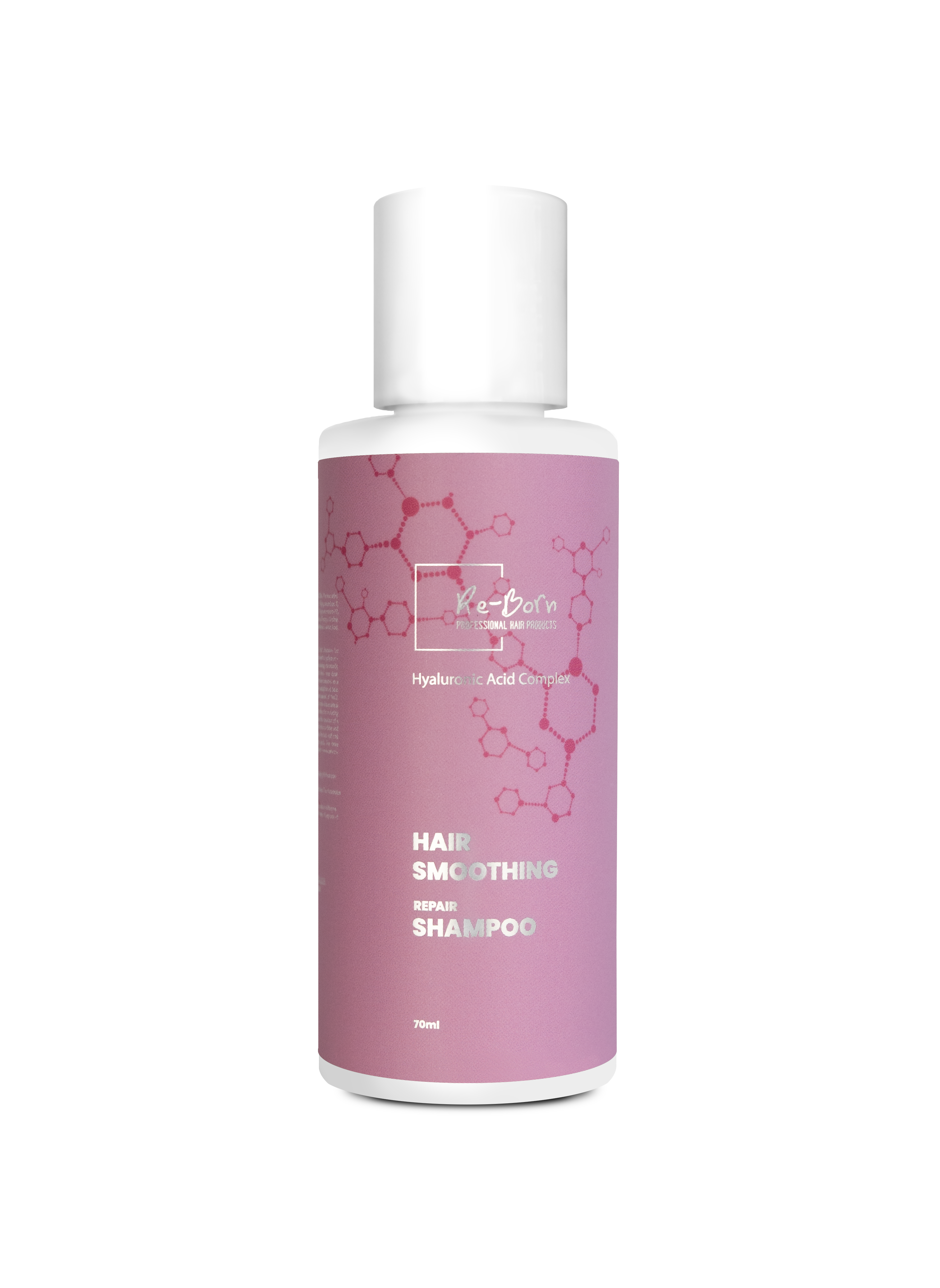Re-Born Pink Smoothing Shampoo Travel - Šampon s Keratinem pro Ošetřené Vlasy 70 ml