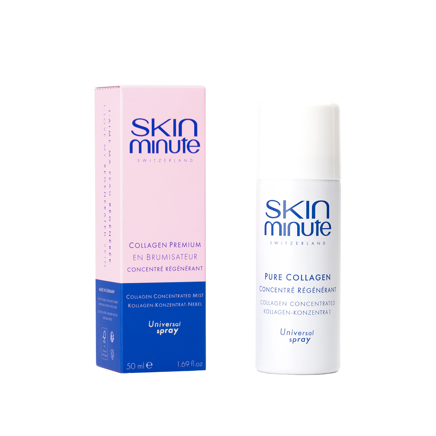 Skin Minute Collagen Concentrated Mist - Mist s Intenzivním Hydratačním a Regeneračním Účinkem 50 ml