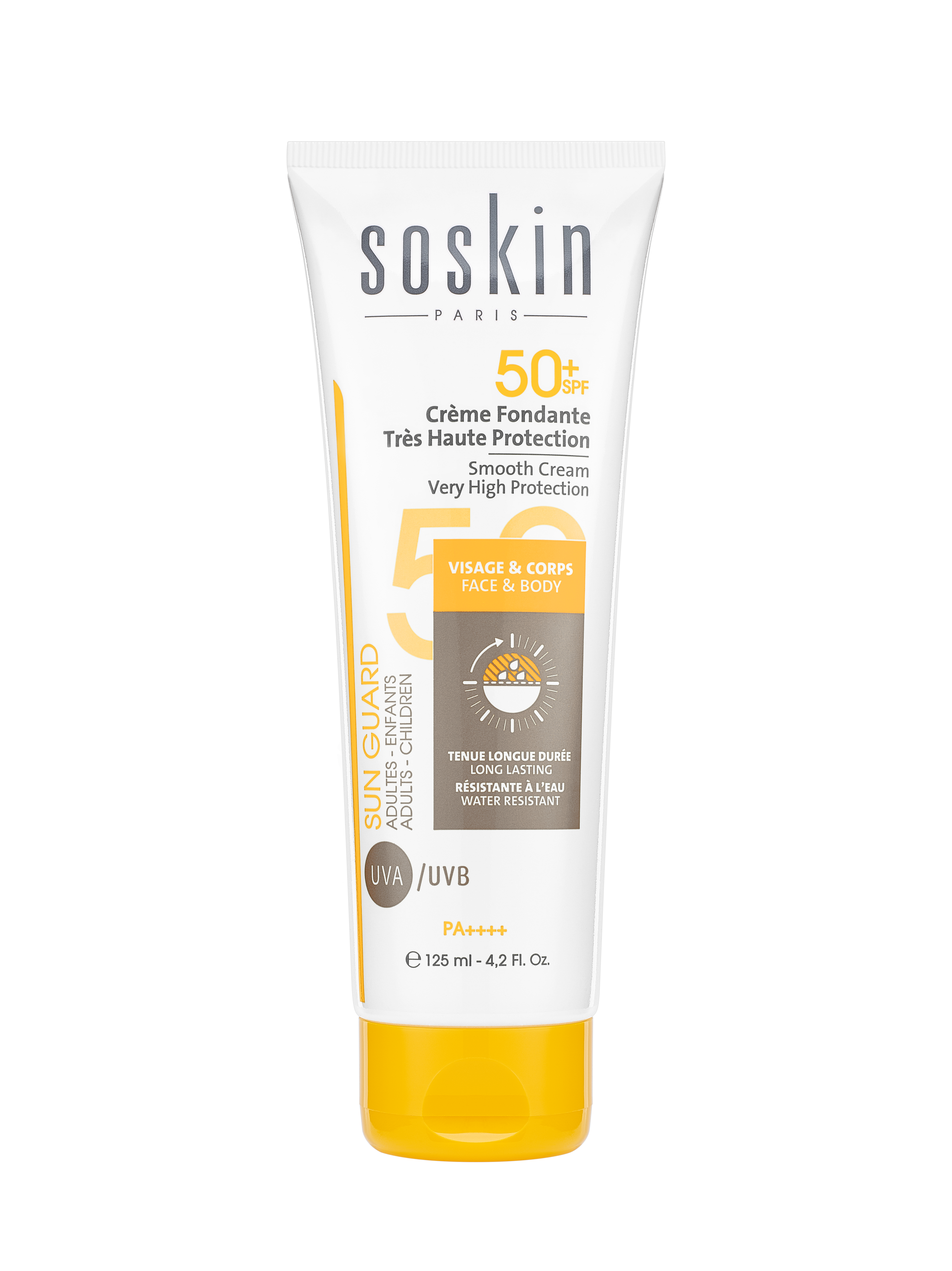 Soskin-Paris Smooth Cream Very High Protection Spf50 - Jemný Ochranný Krém proti Slunci SPF 50  125 ml