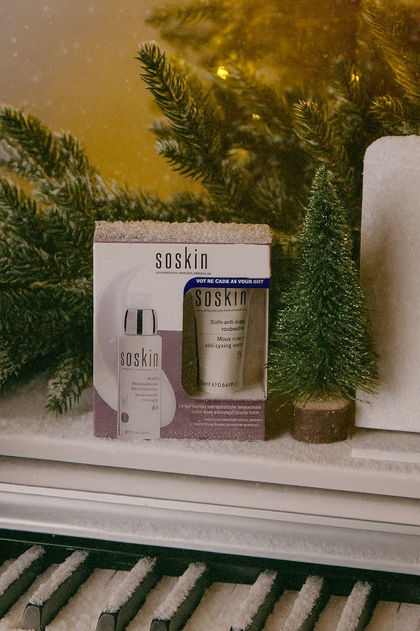 SoSkin-Paris Anti-Age Set - Korektor Proti Mimickým Vráskám 30 ml + Hydratační Omlazující Krém 50 ml